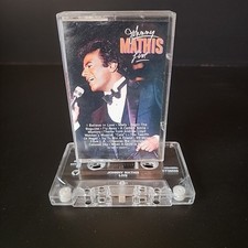 Johnny Mathis Live audio cassette picture
