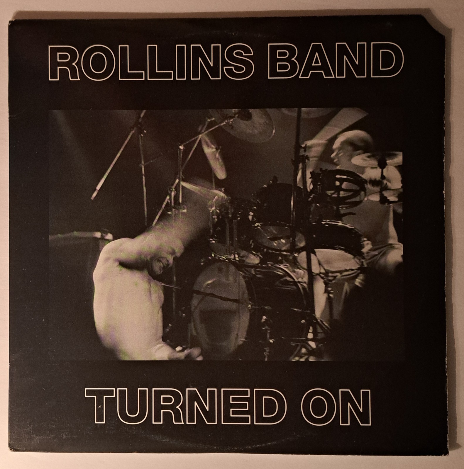 Rollins Band - Turned On Live 2 LP 1990 Original Vinyl LP Record Henry Rollins