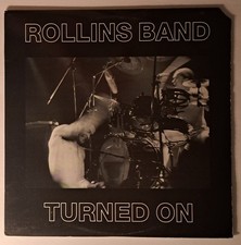 Rollins Band - Turned On Live 2 LP 1990 Original Vinyl LP Record Henry Rollins picture