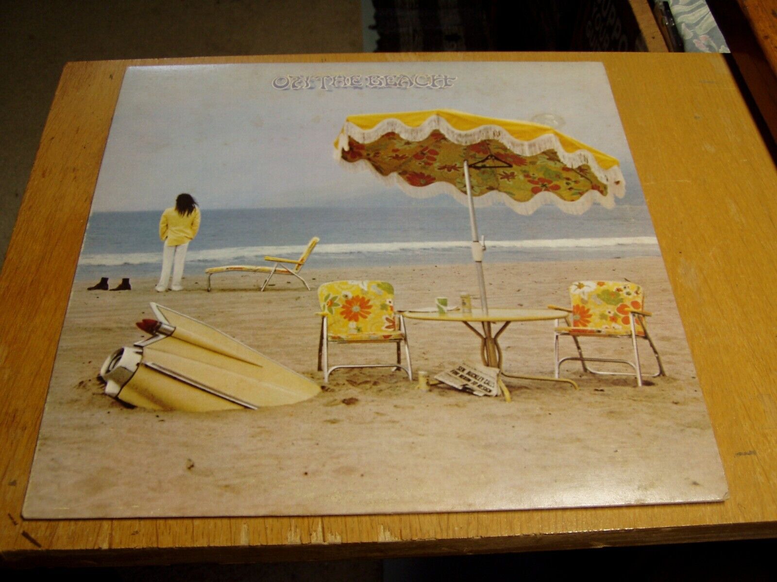 Neil Young -On The Beach 1974 Warner Bros R2180 Vinyl LP