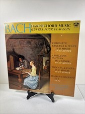 J.S. Bach Harpsichord Music-Elsner - Vinyl Record Allegro AR-88007 picture
