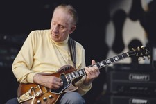 Jazz Musician Les Paul Performs Live On Stage Playing A Gibson Gui- Old Photo picture