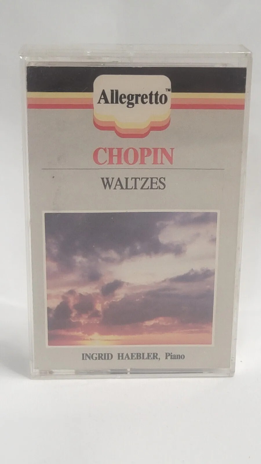 Chopin Waltzes, Ingrid Haebler Piano- Allegretto - Vintage Cassette Tape - 1990