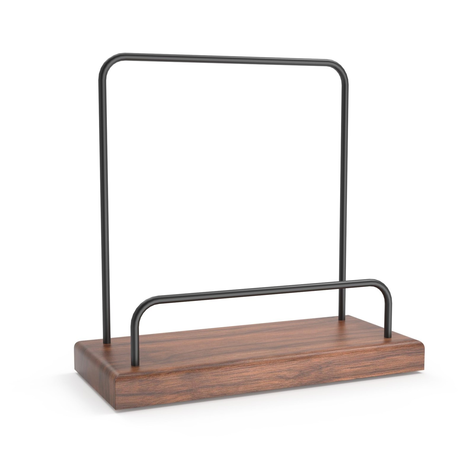 Now Playing Vinyl Record Holder, Solid Wood Stand, Tabletop Display for Album...