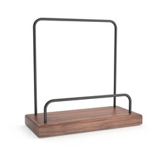 Now Playing Vinyl Record Holder, Solid Wood Stand, Tabletop Display for Album... picture