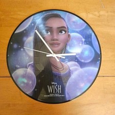 Vinyl Record Clock - Disney's 