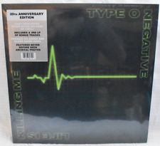 TYPE O NEGATIVE - LIFE IS KILLING ME- GREEN & BLACK  3LP VINYL - NEW SEALED  picture