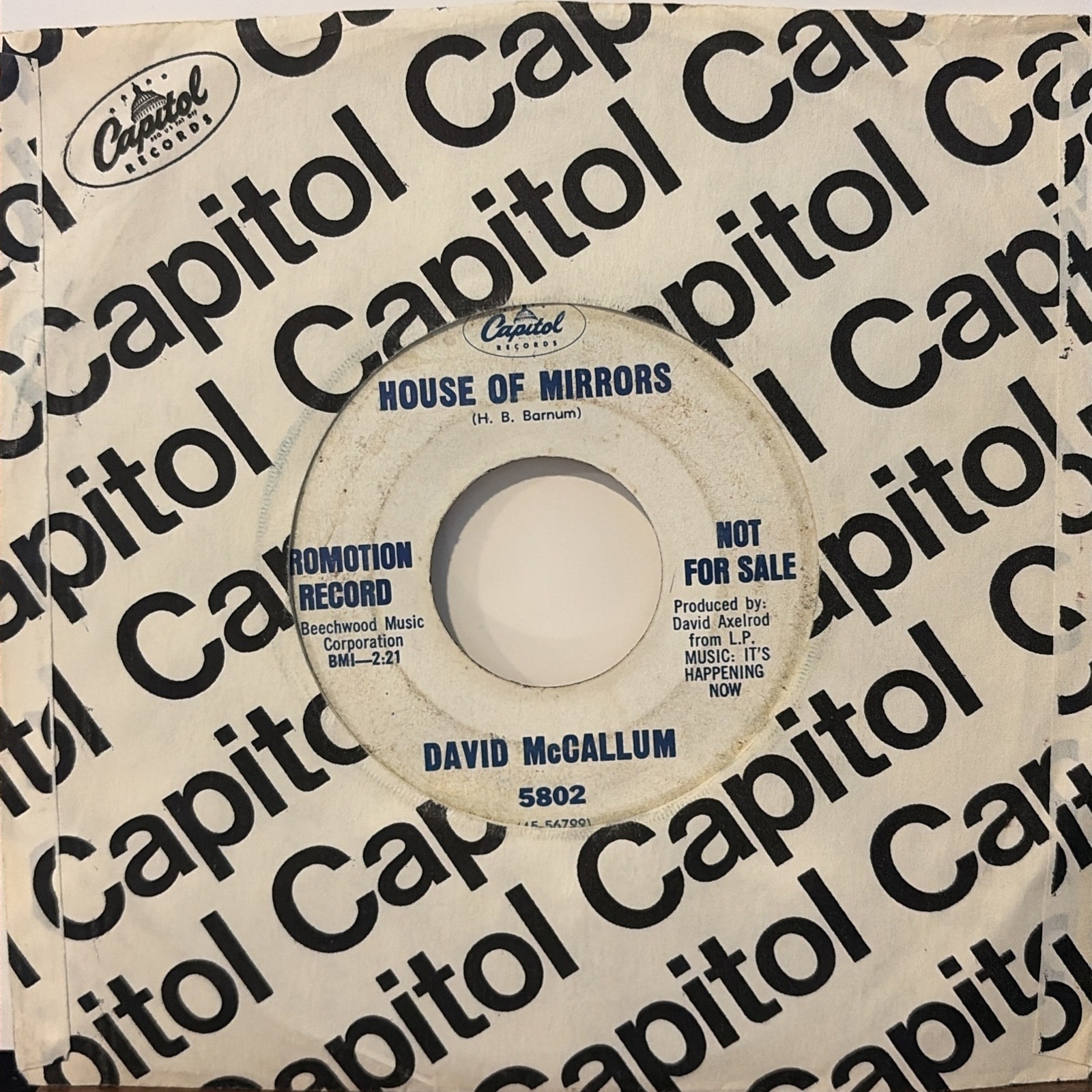 David McCallum - House Of Mirrors • Jazz 7\