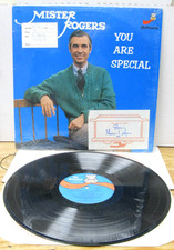Mister Rogers - You Are Special SIGNED by Fred Rogers LP w/ Shrink 1981, SPC5147 picture