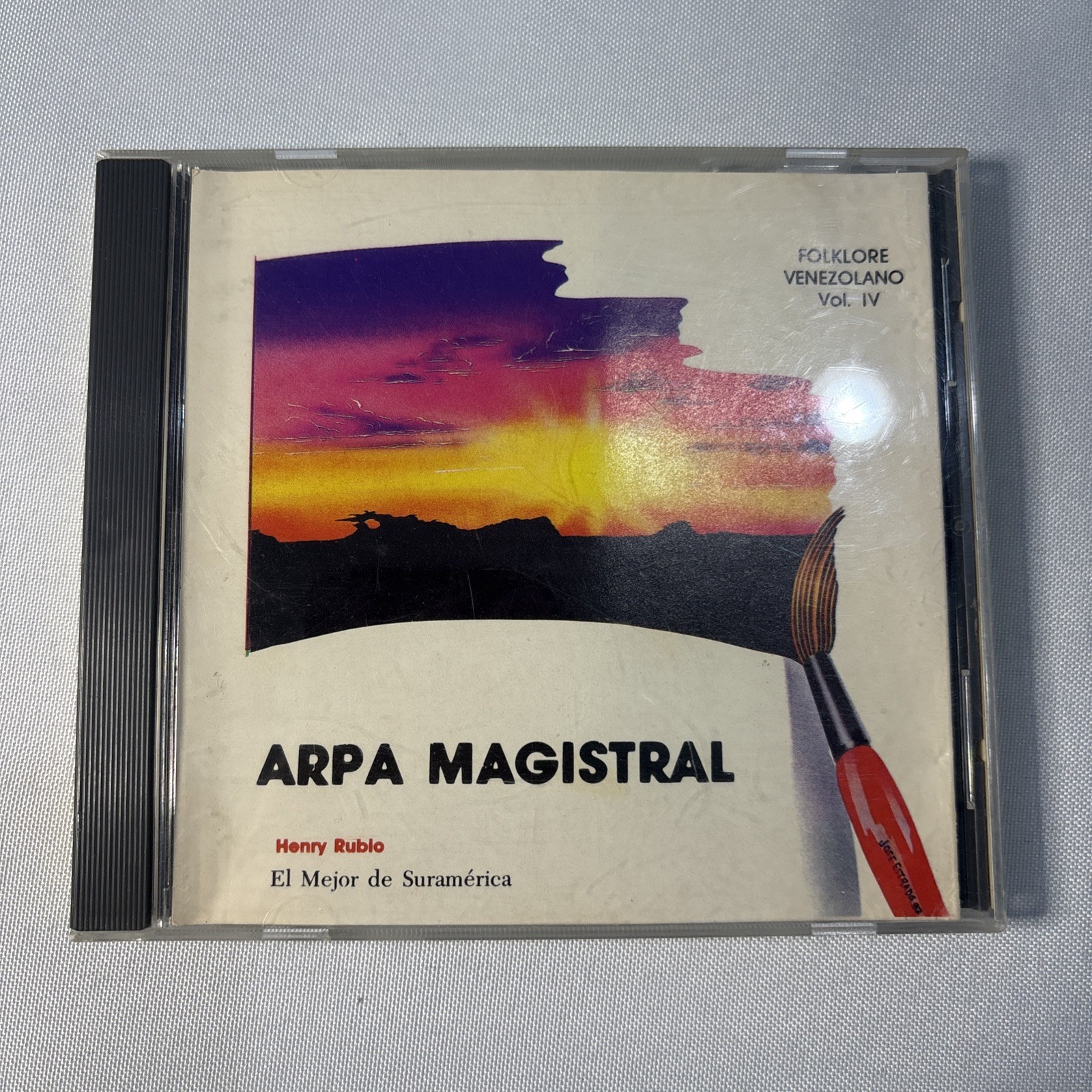 Henry Rubio Arpa Magistral CD Folklore Venezolano Vol IV South American Harp