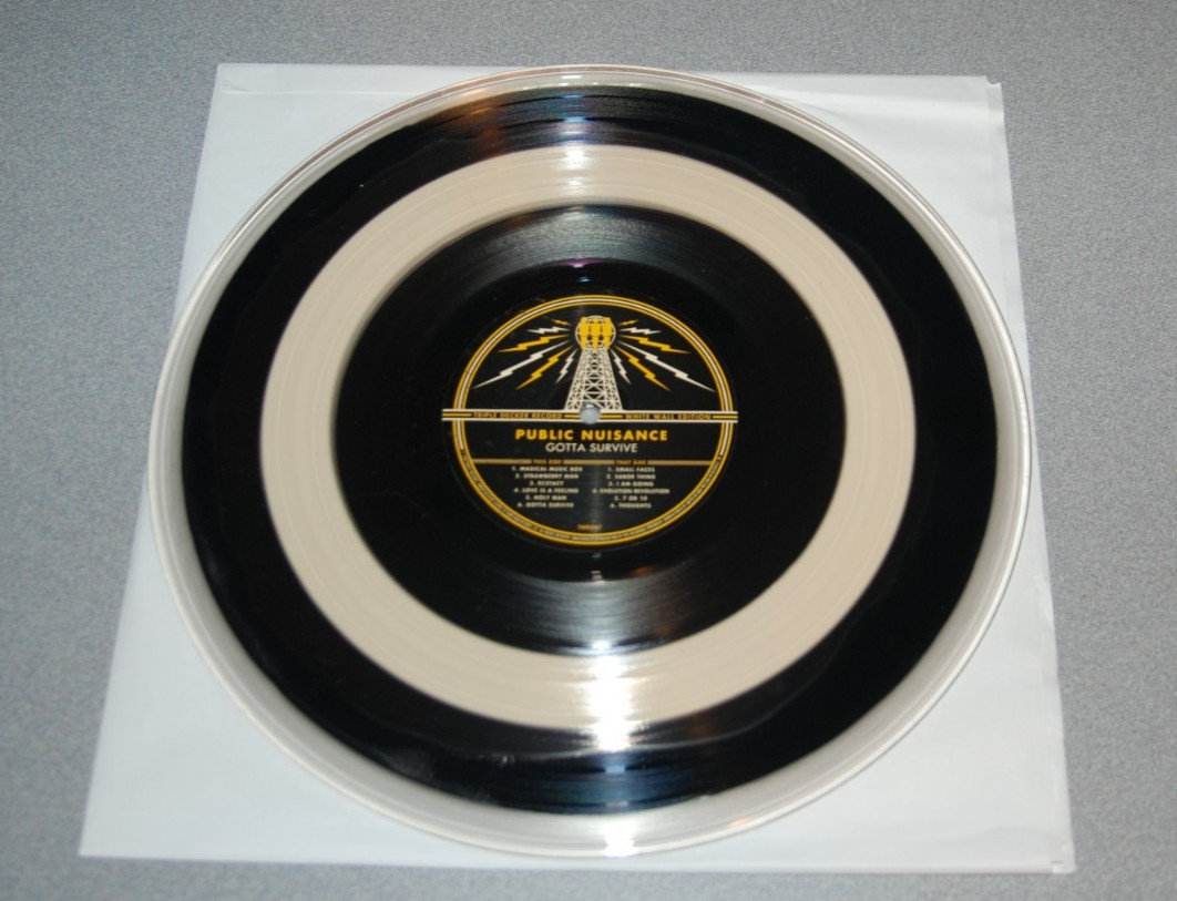 Public Nuisance Gotta Survive Triple Decker 2012 TMR-087 Third Man Records Vinyl