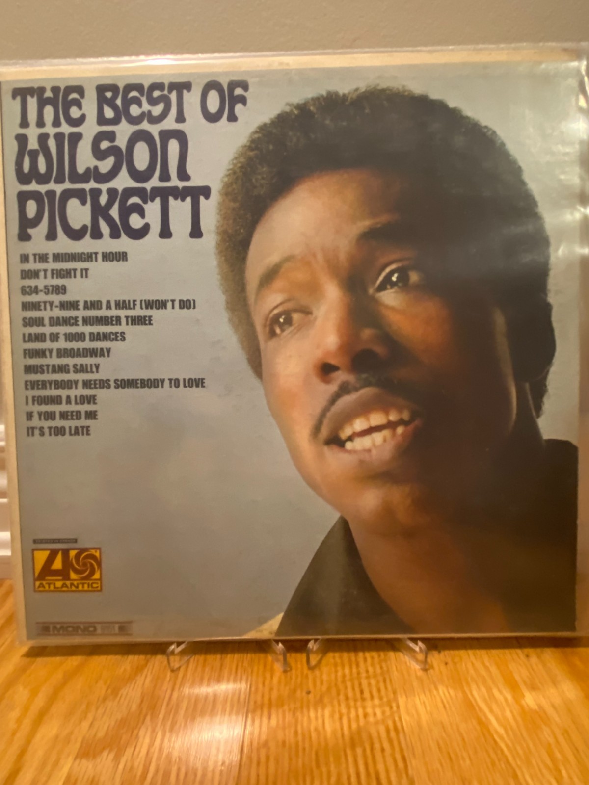 WILSON PICKETT - LP THE BEST OF 1967 MONO ATLANTIC 8151