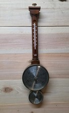 Vintage Airguide Banjo Style Weather Station Barometer Thermometer 20