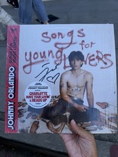 Johnny Orlando Signed Auto Songs for Young Lovers VINYL LP - POP  Licorice Pizza picture