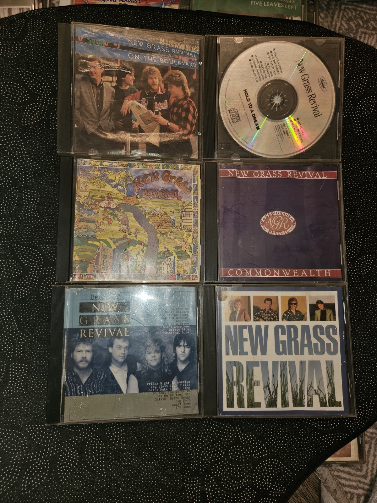Title: New Grass Revival Lot Bluegrass CDs Sam Bush Bela Fleck READ