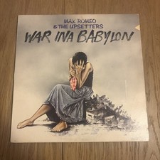 Max Romeo & The Upsetters War Ina Babylon Classic Reggae LP Vinyl Record picture