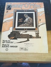 Vintage Sheet Music; Mammy O Mine, Tracey/Pinkard 1919 picture