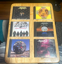 Anthrax - cds collection lot of 6 picture