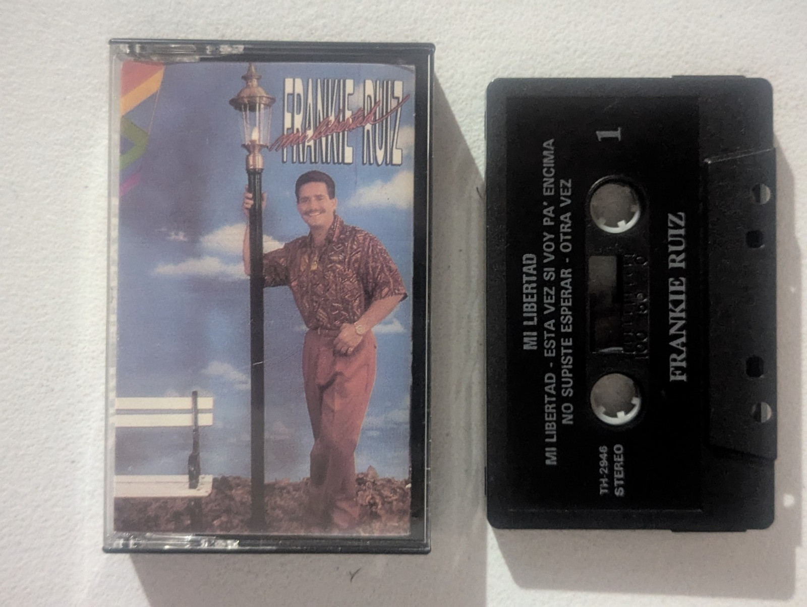 FRANKIE RUIZ Mi Libertad ORIGINAL 1992 First Press Cassette Tape Salsa