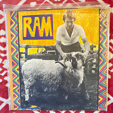 Paul & Linda McCartney - Ram Apple Records LP Vinyl SMAS-3375 picture