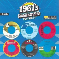 Various Artists 1961'S Greatest Hits Cd Brand New picture