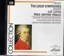 Great Symphonies ~ Wolfgang Amadeus Mozart ~ Classical ~ CD ~ Good picture