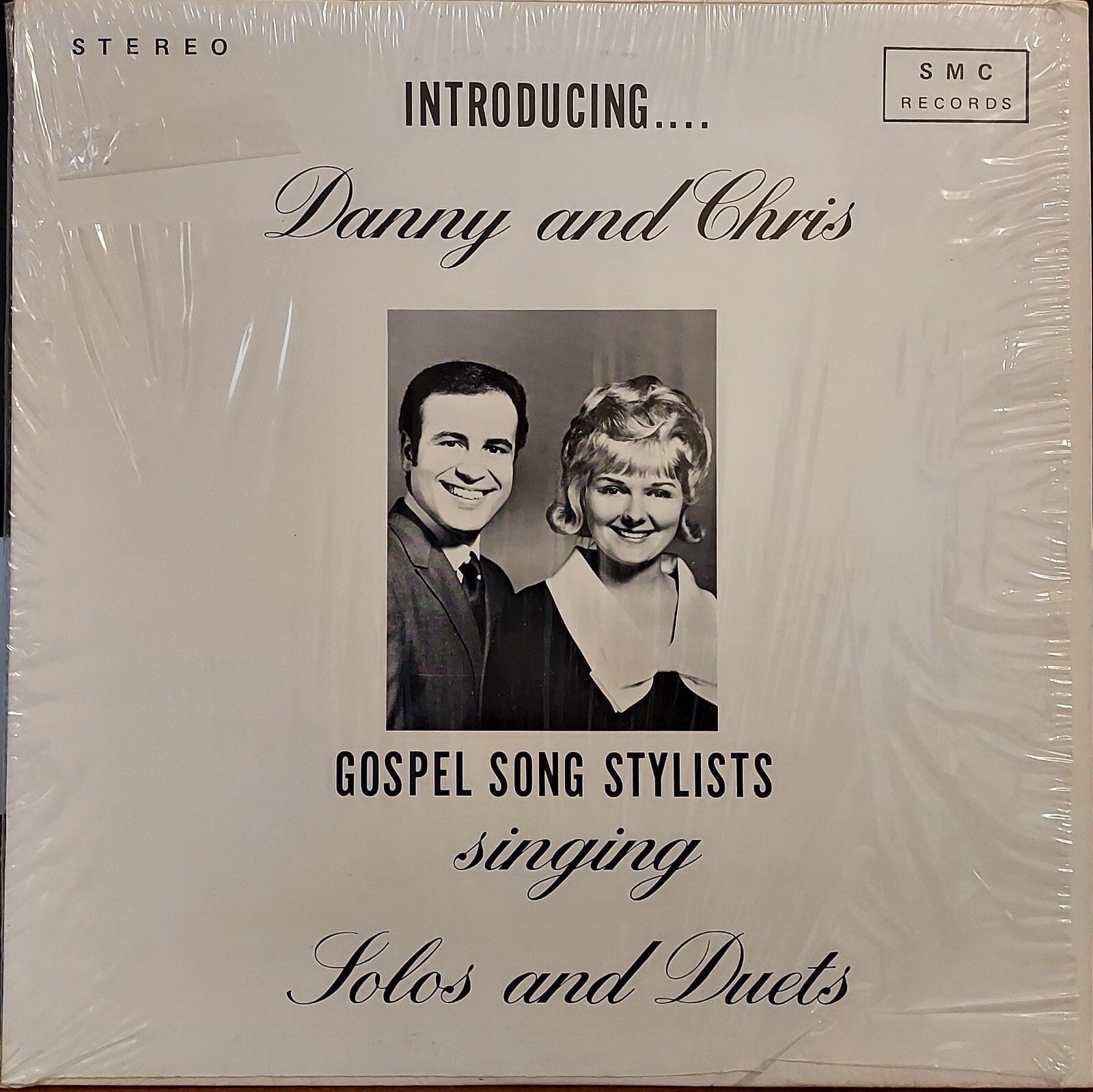 Introducing Danny and Chris Gospel Song Stylists Singing Solos and Duets LP