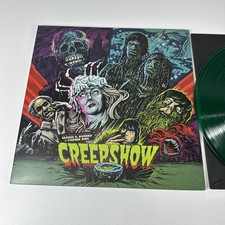 CREEPSHOW Original Movie Score OST Meteor Shit Green Vinyl LP Waxwork Records NM picture