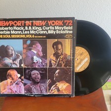 V/A NEWPORT IN NEW YORK '72 THE SOUL SESSIONS VOL. 6 LP COBBLESTONE CST-9028 VG+ picture