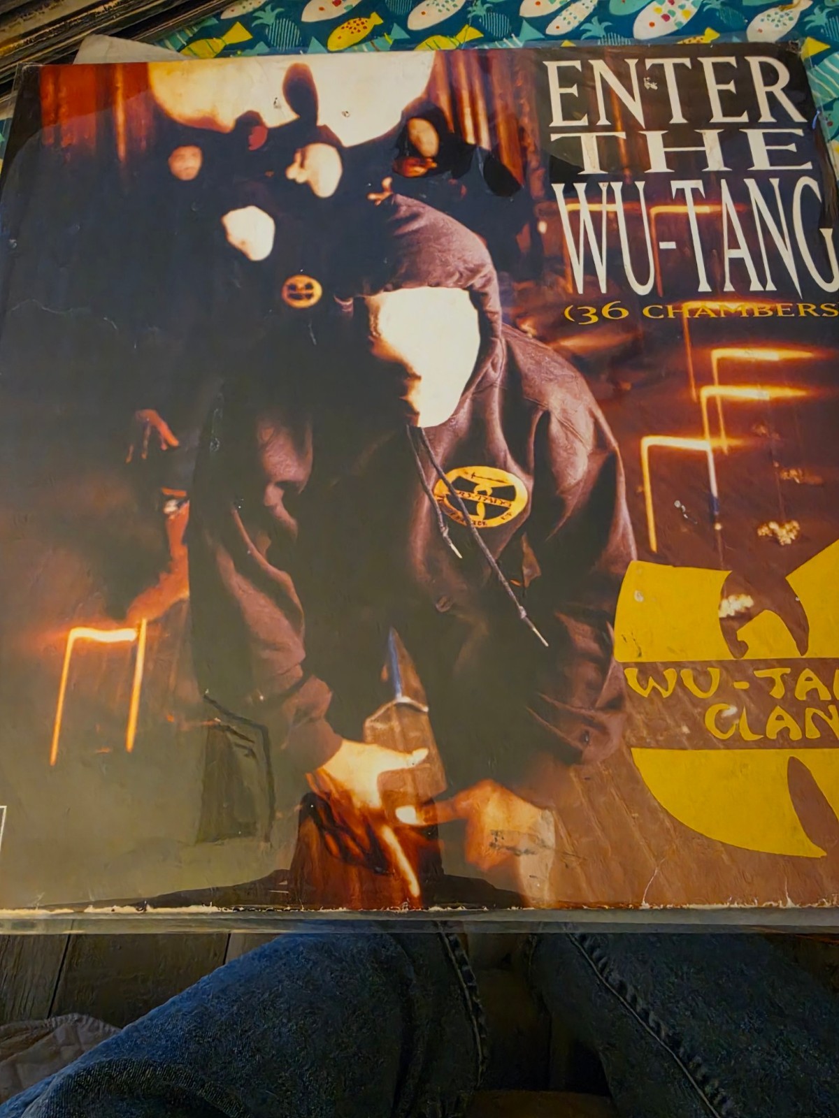 Wu-Tang Clan Enter The Wu-Tang 36 Chambers 1993 US Original LP VG/G+