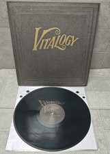 EXC Pearl Jam Vitalogy  1994 E-66900  Booklet Record Vinyl LP 1ST PRESS picture