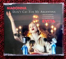 MADONNA EVITA PROMO CD EUROPE DON'T CRY FOR ME ARGENTINA MOVIE BUENOS AIRIES LP picture