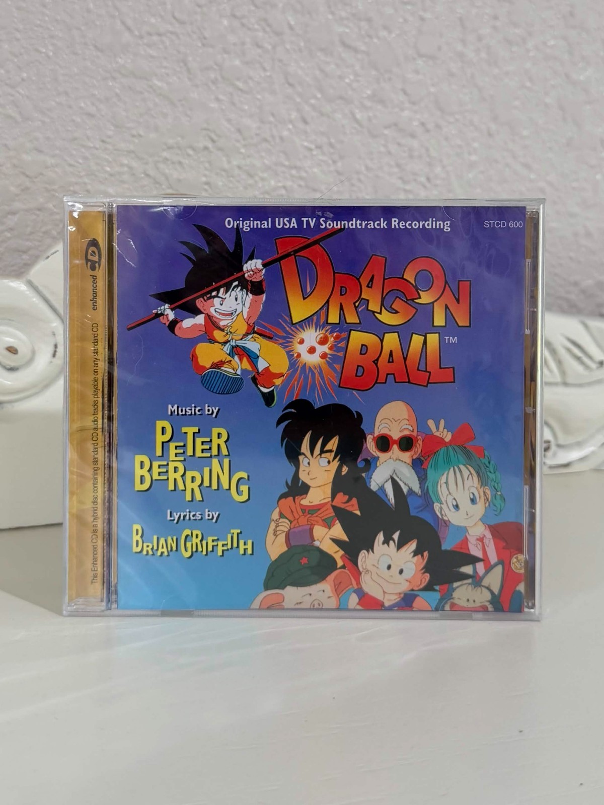 VINTAGE Dragon Ball Original USA TV Soundtrack CD (BRAND NEW & SEALED)