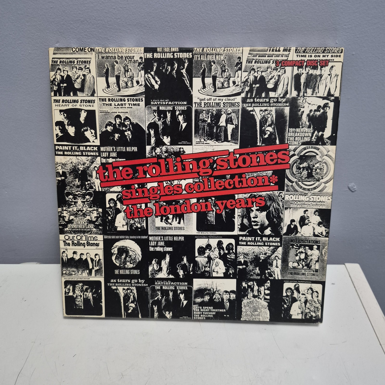 The Rolling Stones Singles Collection The London Years 3 CD Box Set 1989 ABKCO