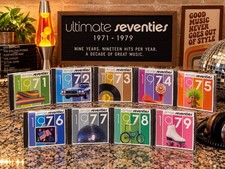 Time Life Ultimate Seventies 1971-1979 9 CD Set 70s Hits 1971 Sealed picture