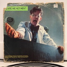 DEVO Q Are We Not Men A We Are Devo 1978 Virgin UK Blue Vinyl Press LP V2106 VG+ picture