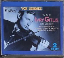 NEW (SEALED) - The Art of by Ivry Gitlis from Vox Legends (2xCDs) picture