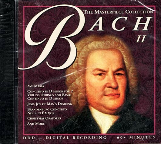 Bach II ~ Johann Sebastian Bach ~ Classical ~ CD ~ New