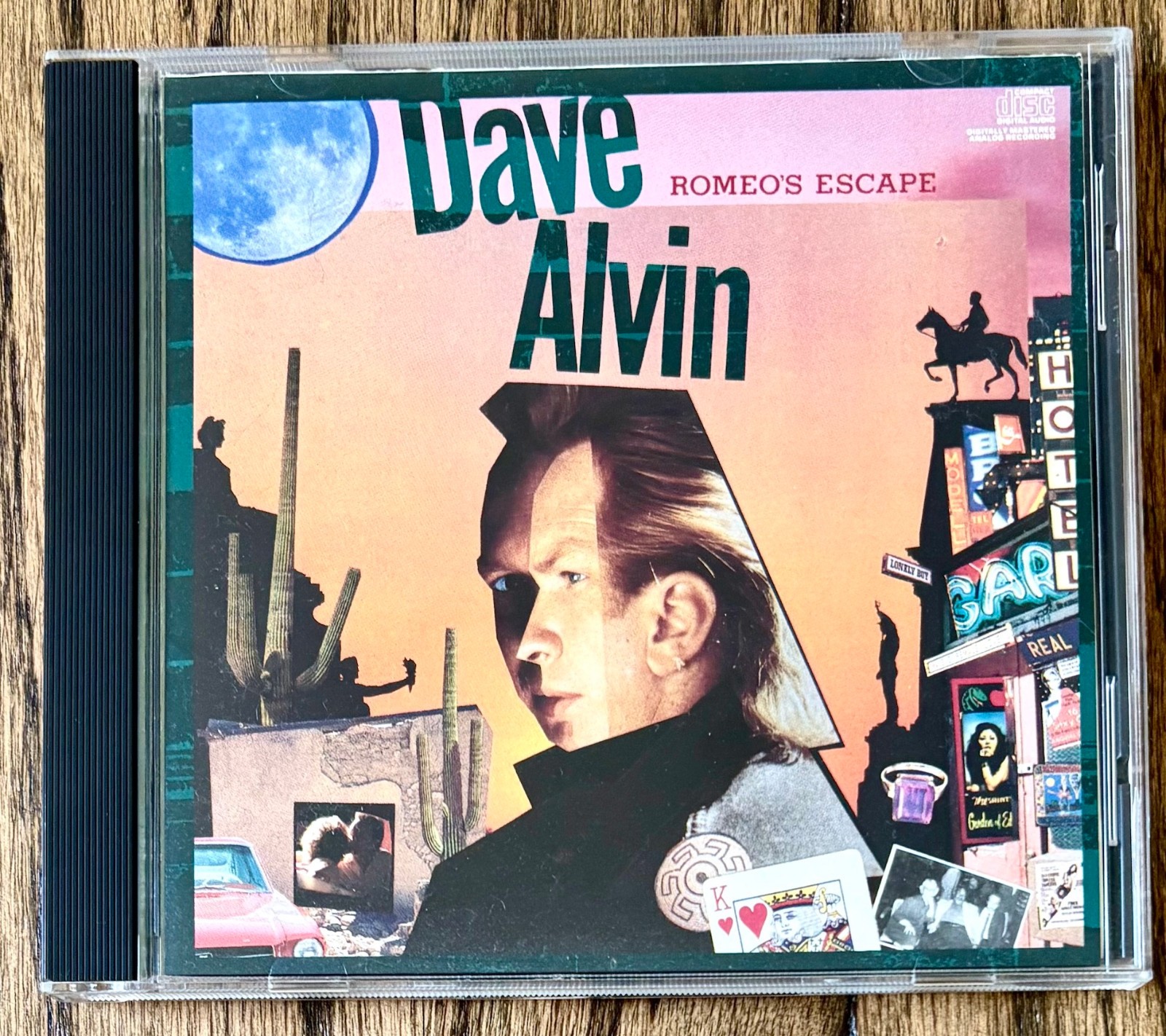 Dave Alvin, Romeo\'s Escape [1987 Epic CD VG+] X, Blasters, Knitters, John Doe