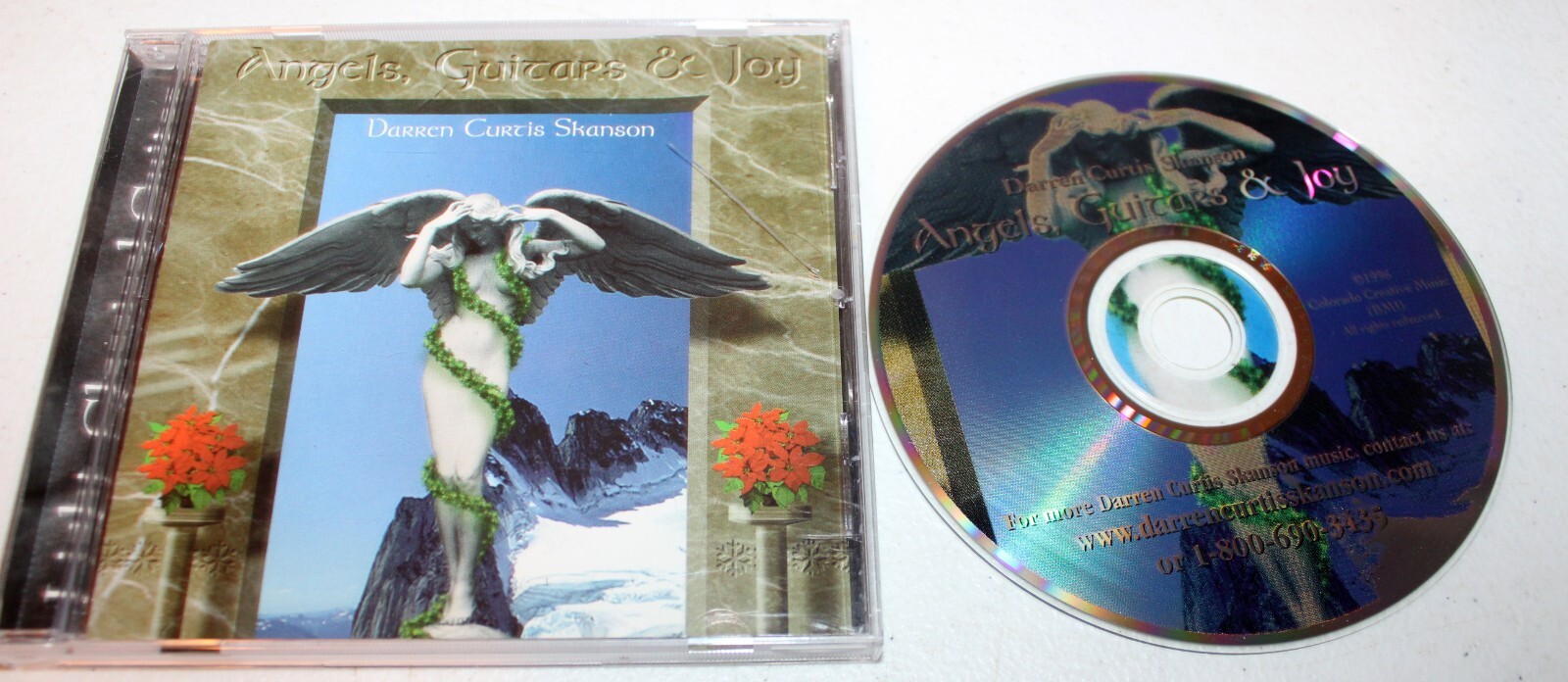 Angels, Guitars & Joy by Darren Curtis Skanson (CD, 1996) New Age Music