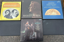 Lot Of 4 Music Records Richard Tucker, Beethoven, Verdi, Puccini picture
