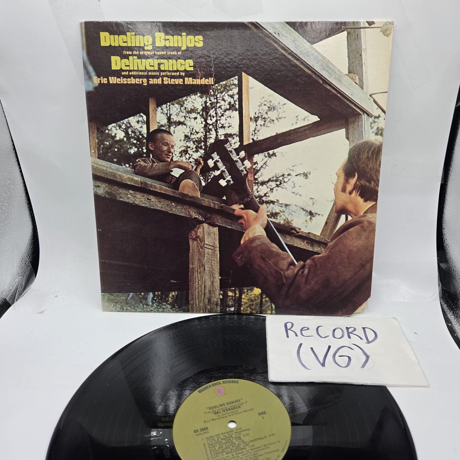 Dueling Banjos Deliverance 1973 LP Vinyl Warner Bros VG