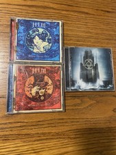 H.I.M. CD lot of 3 Uneasy Listening Vol 1, Vol. 2, and Dark Light (HIM) picture