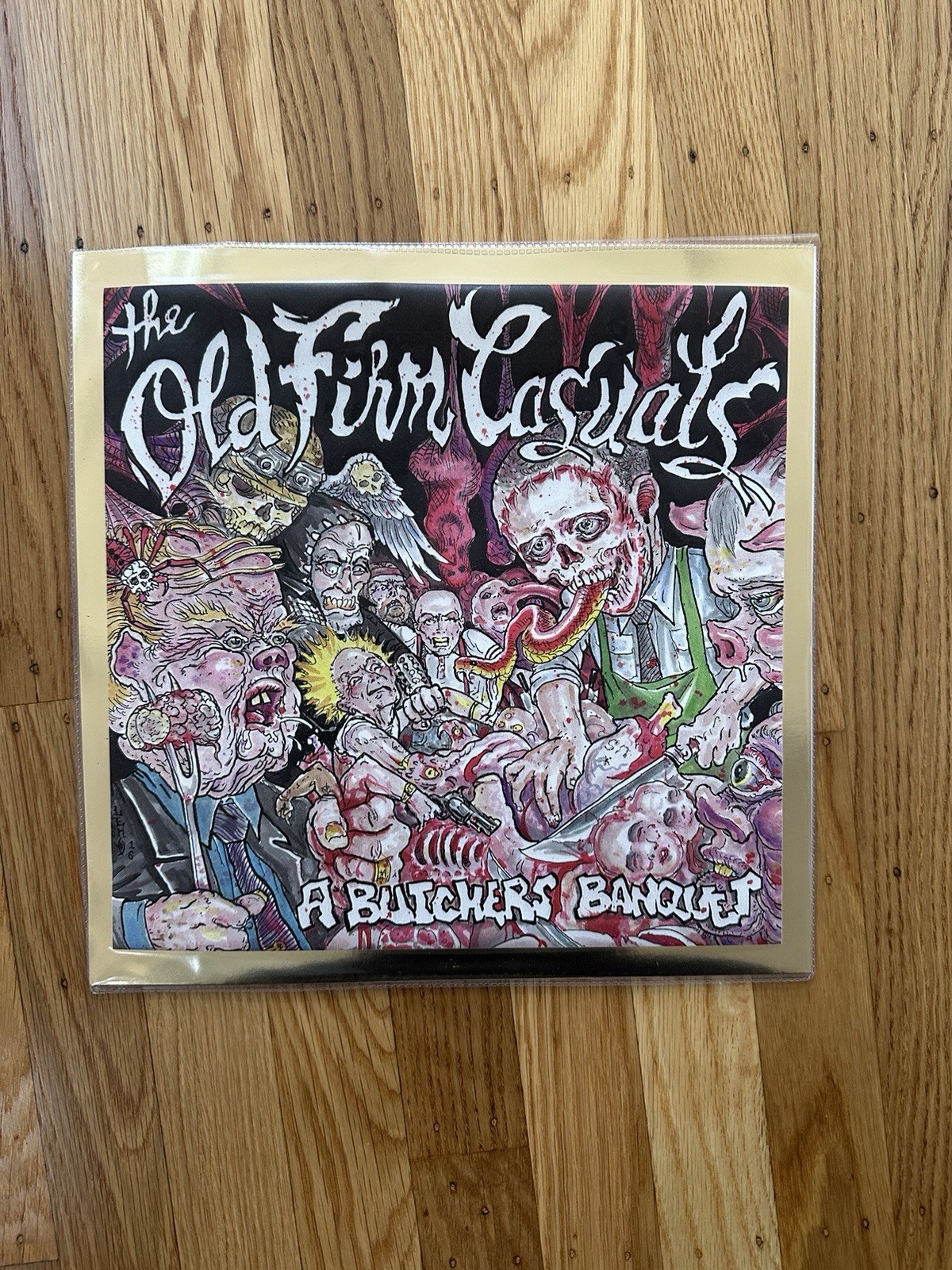 The Old Firm Casuals A Butcher's Banquet Rancid Oi Autographed Lars Frederiksen