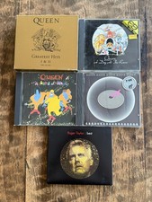 QUEEN + Roger Taylor 6 CD Lot Hits 1 & 2 Day At Races Jazz Kind Of Magic picture