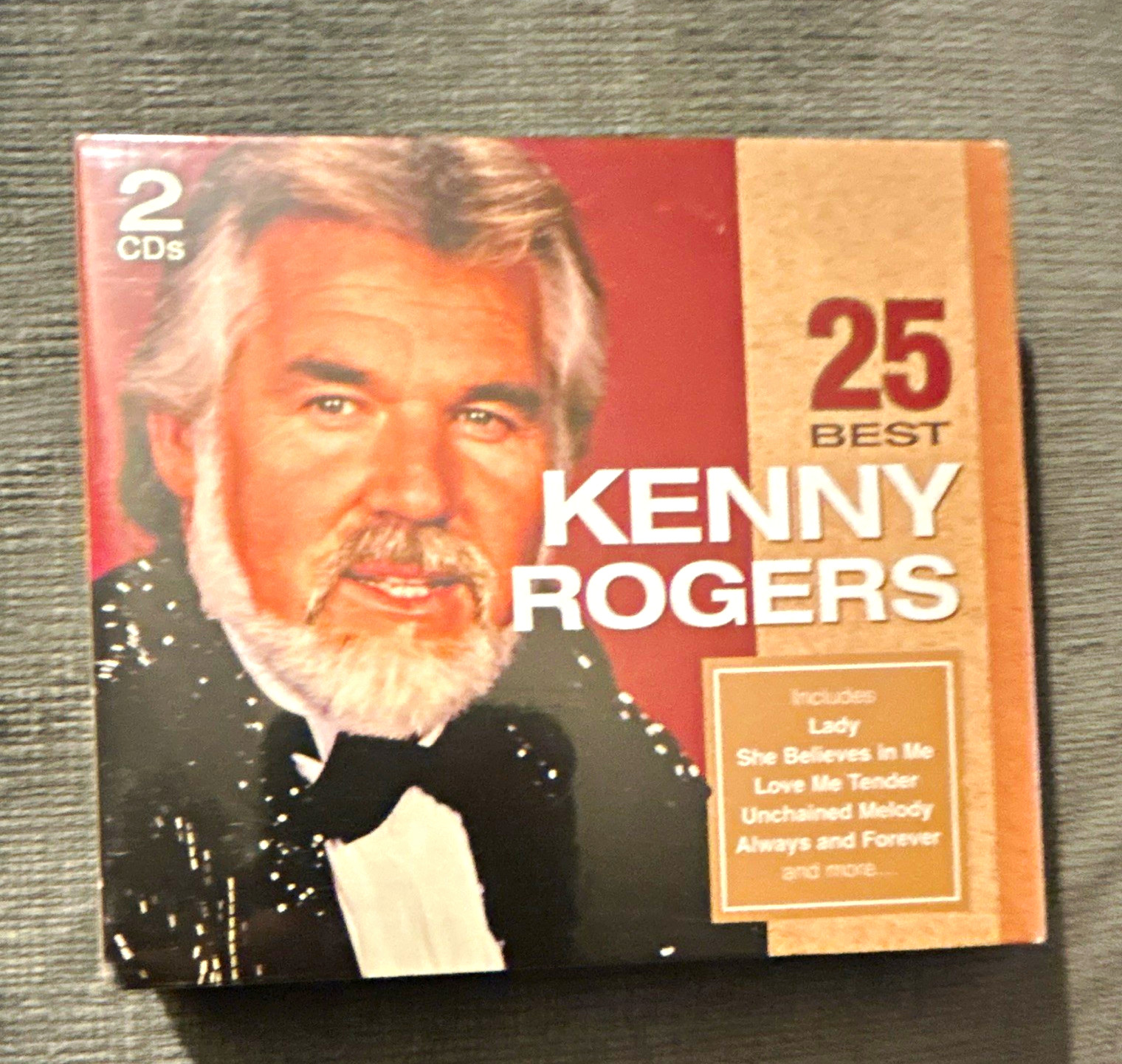 Kenny Rogers 25 Best Kenny Rogers 2CD Sonoma 2013 Country Comp Std Jewel Case