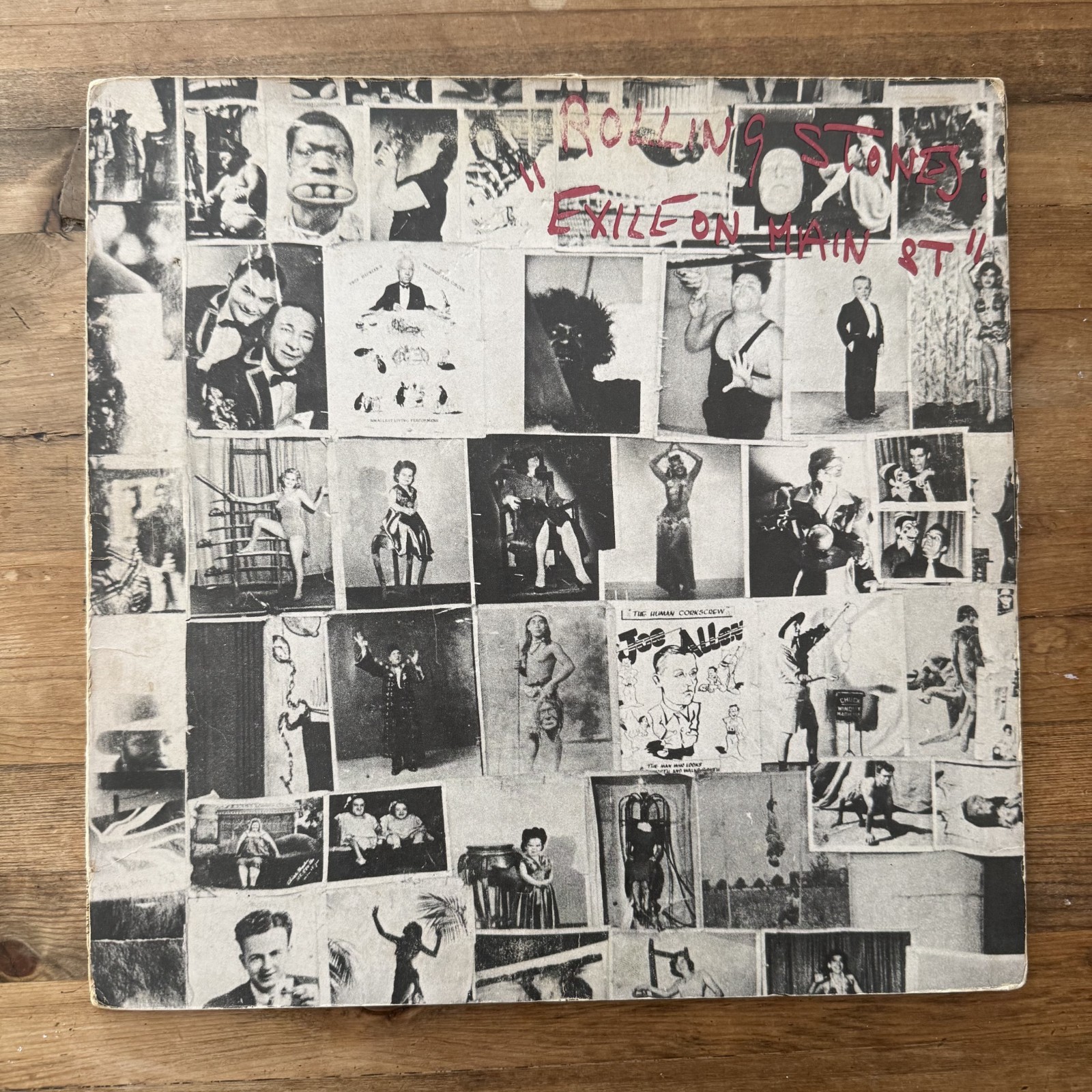 Rolling Stones Exile on Main Rolling Stones Records ST-RS-722509RI Rock LP