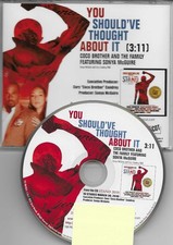 COCO BROTHER You Should’ve Thought About it 2010 PROMO Radio DJ CD single MINT picture
