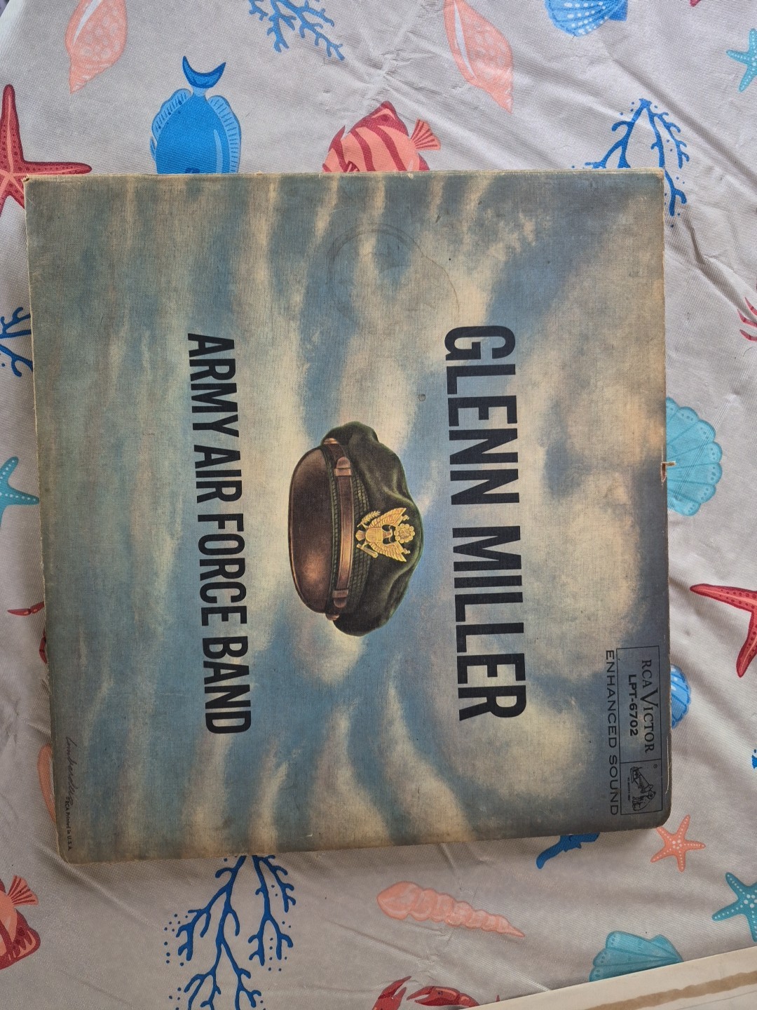 vintage 1955 Glenn Miller Army Air Force Band vinyl compilation box set,