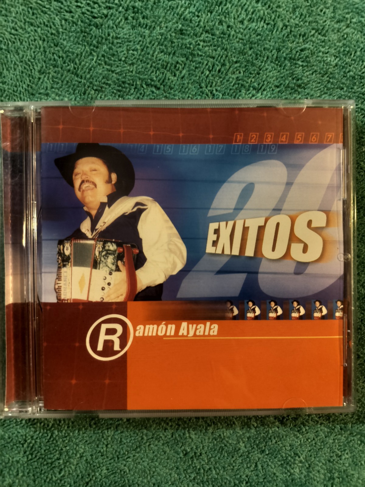 Ramon Ayala CD 20 Exitos .. Zeus Azteka Korajje Sammy Halcón Cimarron Vagos